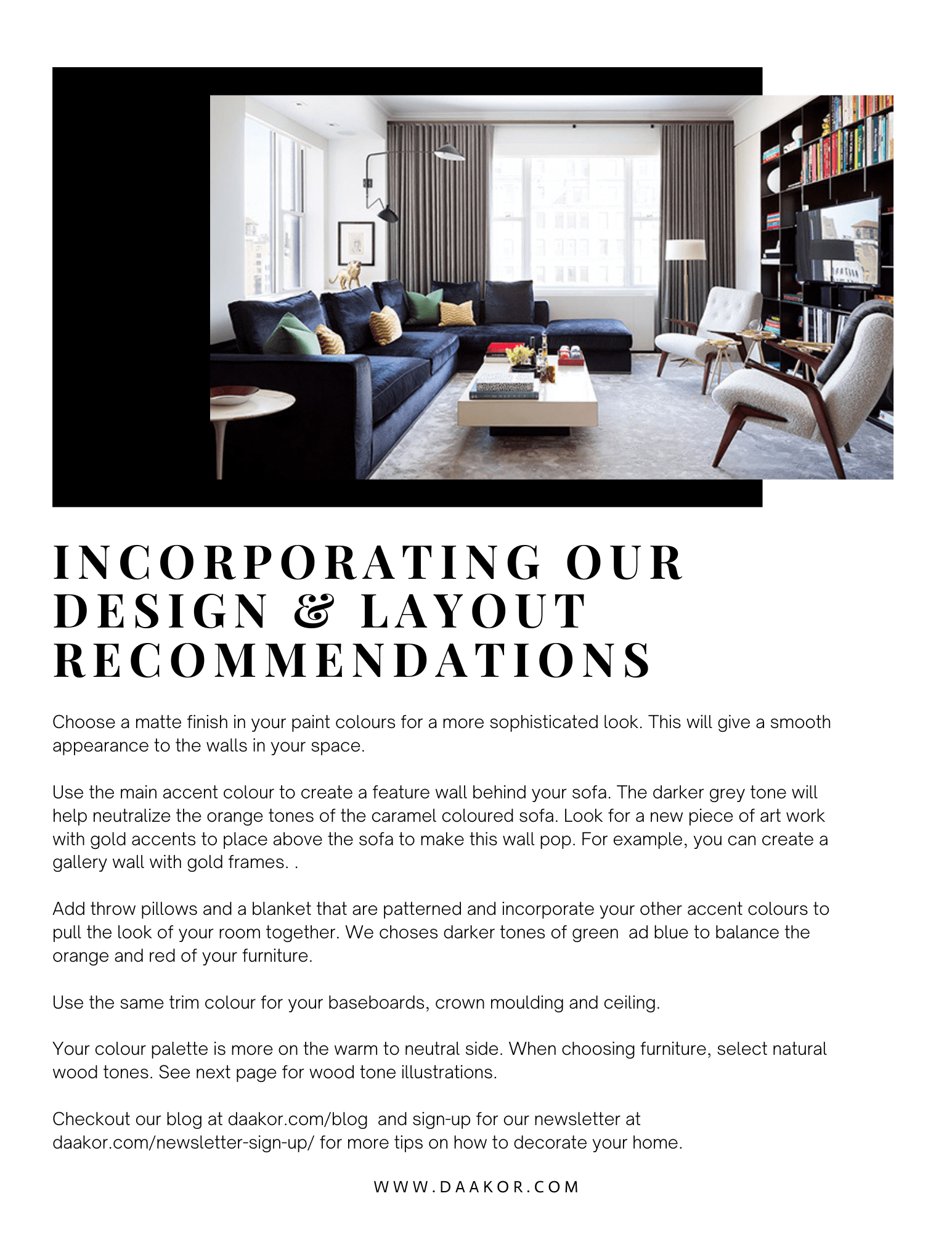 Virtual interior design for small spaces
